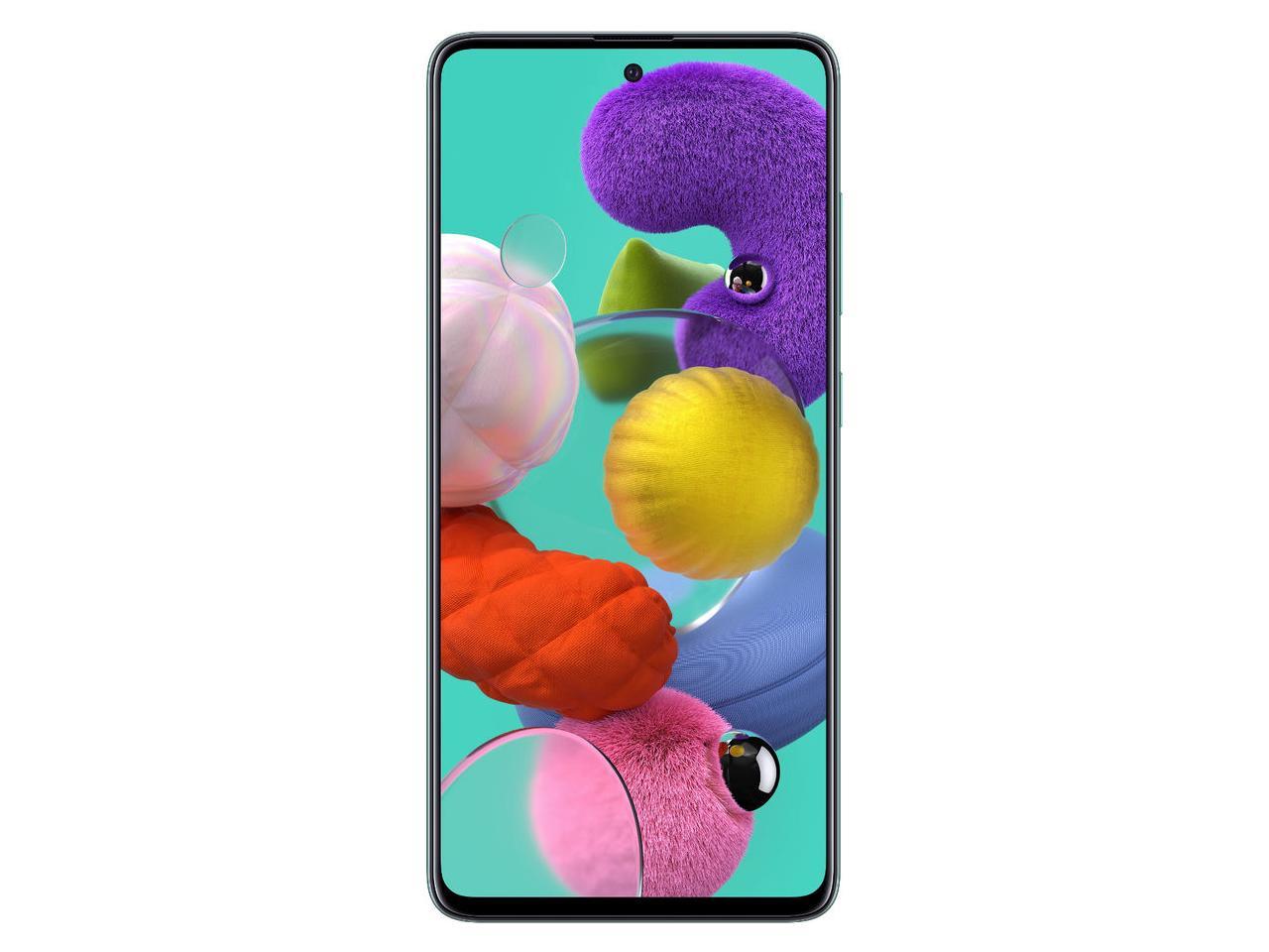 Samsung Galaxy A51 A515F 128GB DUOS GSM Unlocked Phone w/ Quad Camera 48 MP + 12 MP + 5 MP + 5 MP (International Variant/US Compatible LTE)