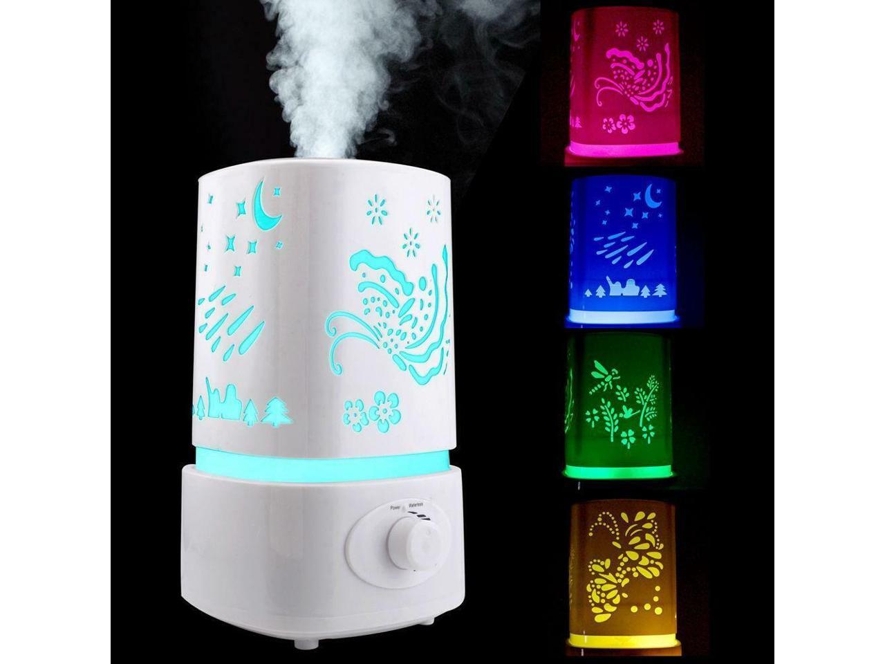 7 Color LED 1.5L Ultrasonic Air Humidifier Purifier Aroma Diffuser Aromatherapy